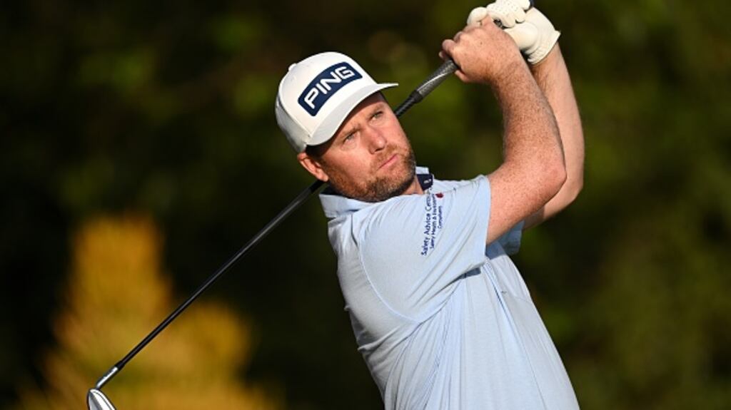 Jonathan Caldwell fired an opening round 66 in South Africa. Photograph: Stuart Franklin/Getty Images