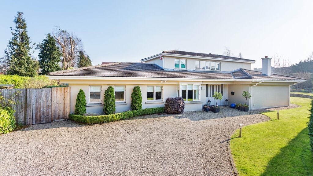 Glendhu in Dublin’s Foxrock started life as a single-storey flat roof house, but has been refurbished twice since the 1980s