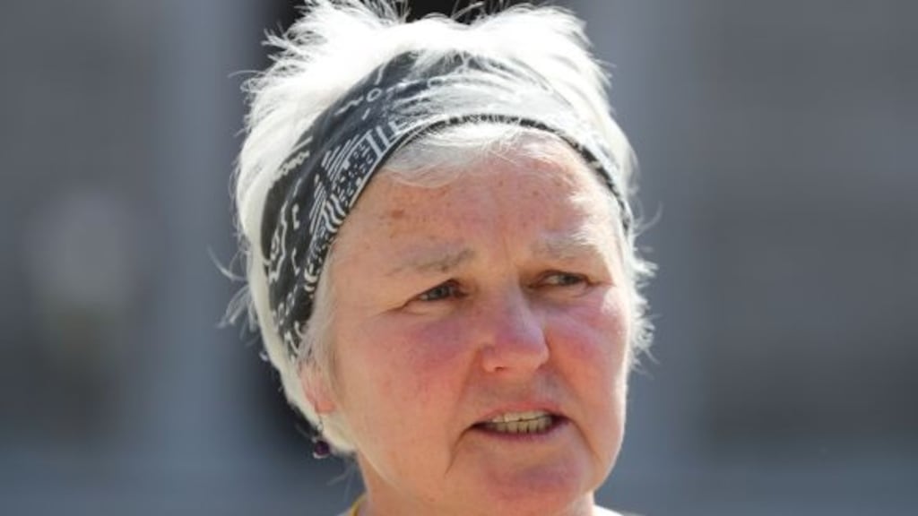 Deputy Bríd Smith claimed Mr Justice Garrett Simons had ‘put the boot into workers’. Photograph: Nick Bradshaw