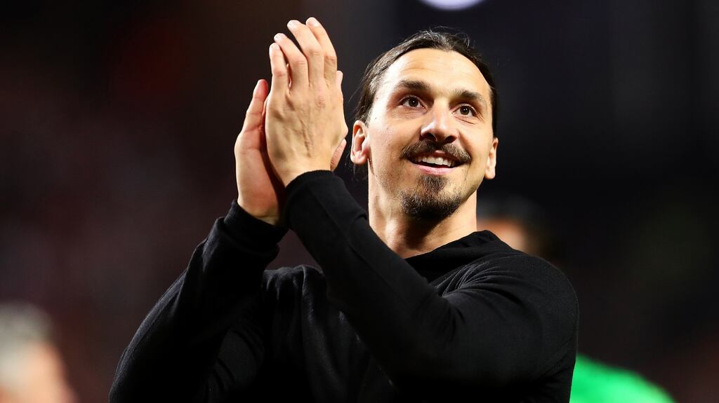 Zlatan Ibrahimovic is hoping to re-sign for Manchester United. Photo: Getty Images