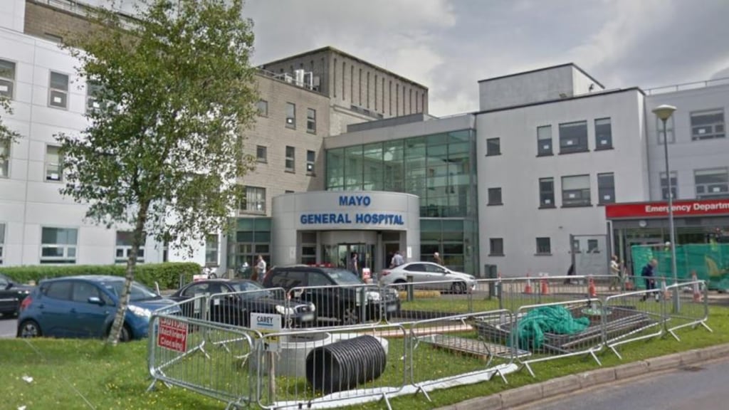 A postmortem examination is due to be carried out at Mayo University Hospital in Castlebar Photograph: Google Maps