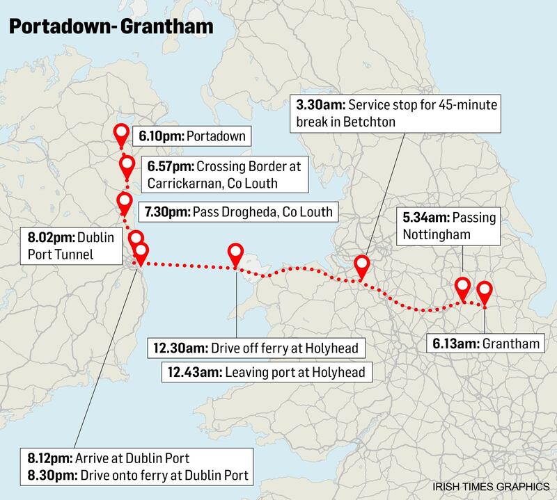 Brexit challenge: Stephen Heasley’s route from Co Armagh to Lincolnshire