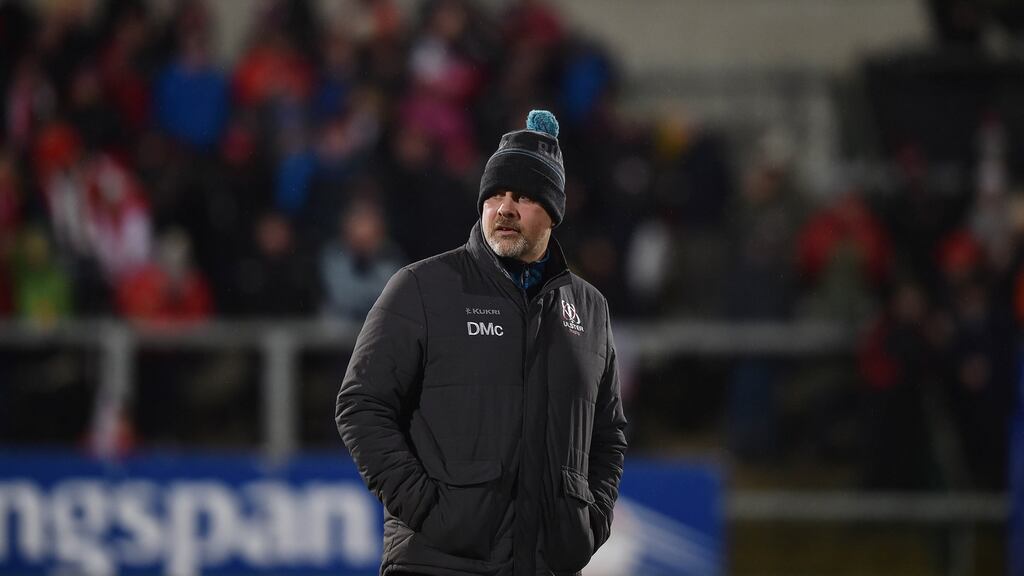 Ulster head coach Dan McFarland was delighted with his side’s performance in their Heineken Champions Cup victory over Clermont Auvergne. Photo: Charles McQuillan/Getty Images
