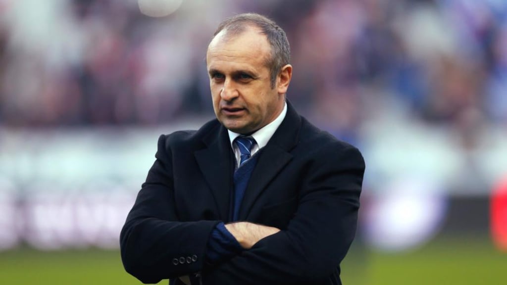 France coach Philippe Saint-Andre. “He may  be a practical coach but the French media stone him for his inability to settle upon a team.” Photograph: Gonzalo Fuentes/Reuters