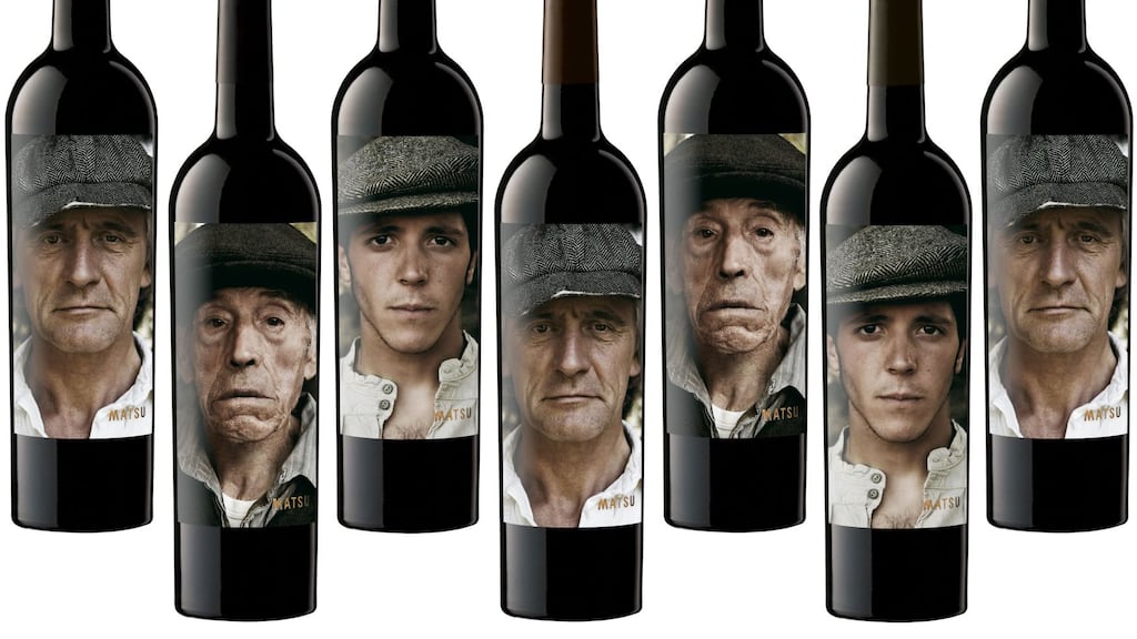 Vine art: Matsu’s bottles use striking images of men who have devoted their lives to making wine