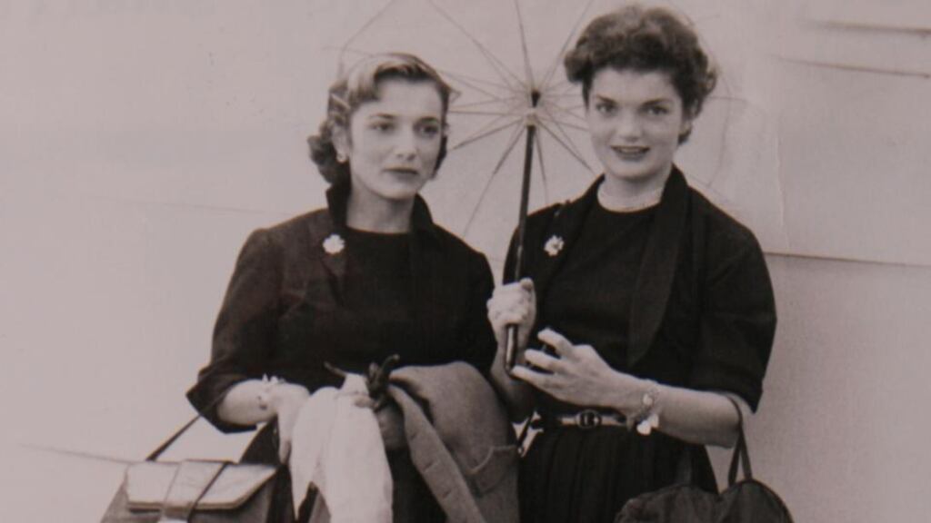 “As you can see we had just gotten the works at a hairdressers in Paris. Lee had the front of her hair dyed blonde! (Aren’t you shocked) and I had mine all shaven off. How do you like me bald? You don’t have to be polite because I spend every waking hour pulling it to make it grow again.” Photograph: Sheppards Auction House