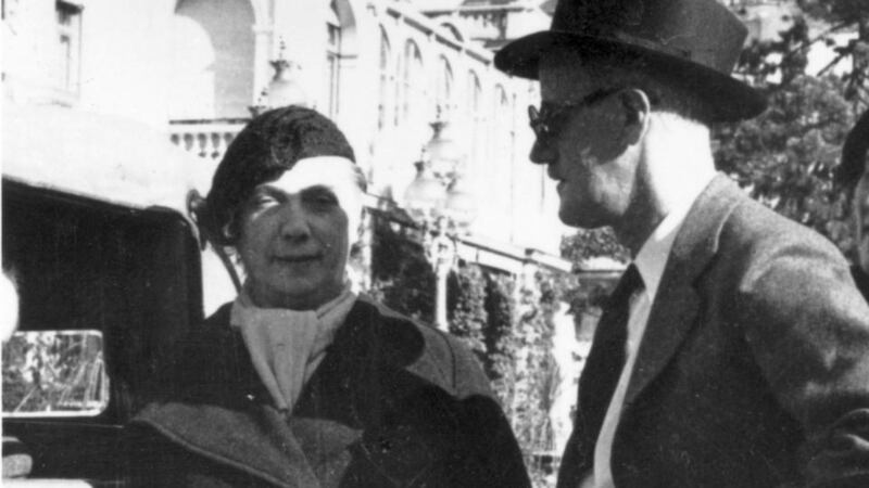Nora Barnacle and James Joyce in 1925. Photograph: Hulton Archive/Getty