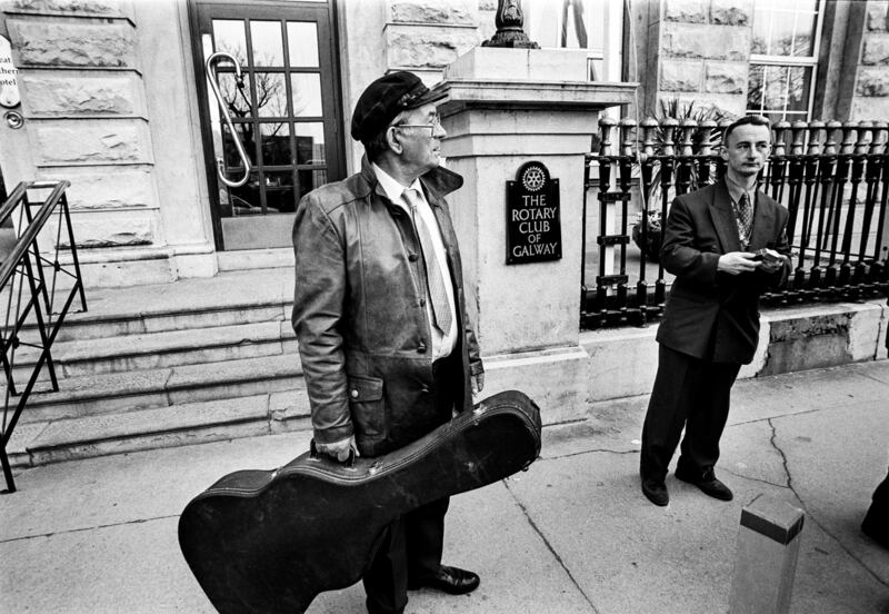 Galway, in the time between the photo shoot and now, has changed. Photograph: Frank Miller