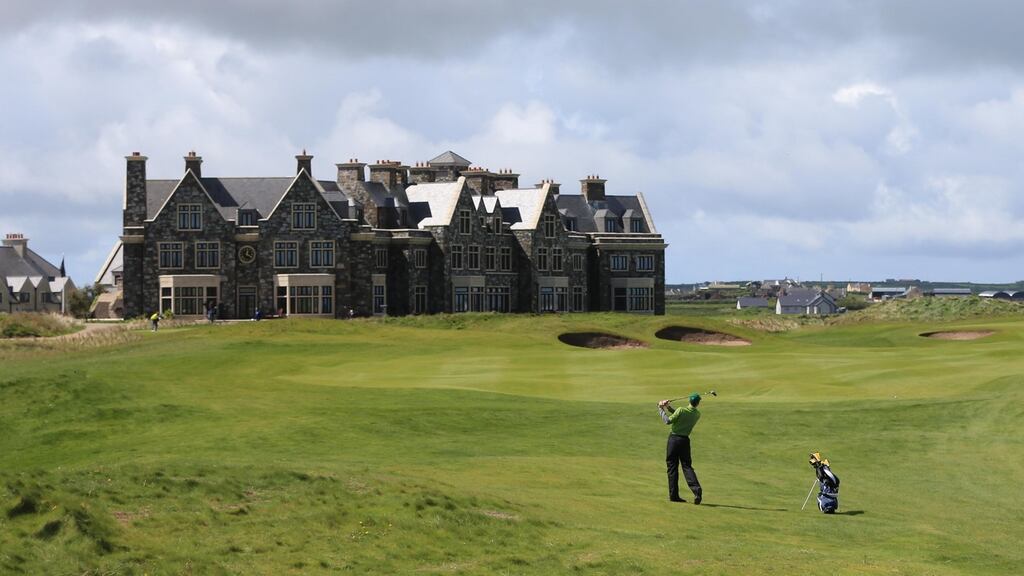 Doonbeg golf course, where the council’s plans to abolish a right-of-way led all the way to the Supreme Court. File photograph: Niall Carson/PA Wire