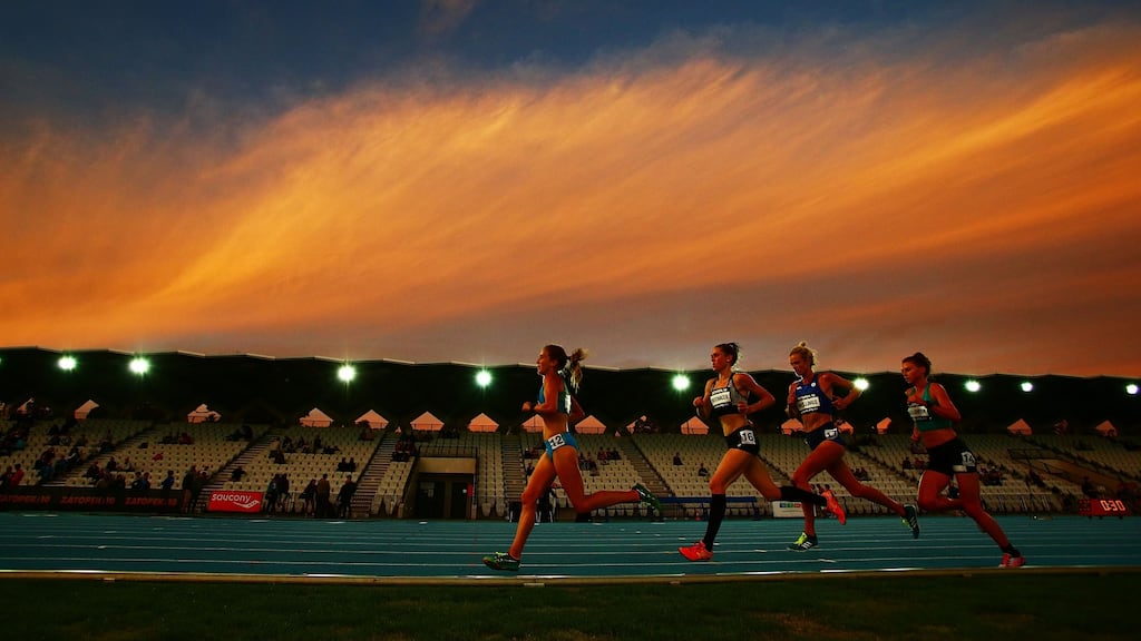 File photo of the 2017 Zatopek which takes place every year in Melbourne. Photo: Scott Barbour/Getty Images