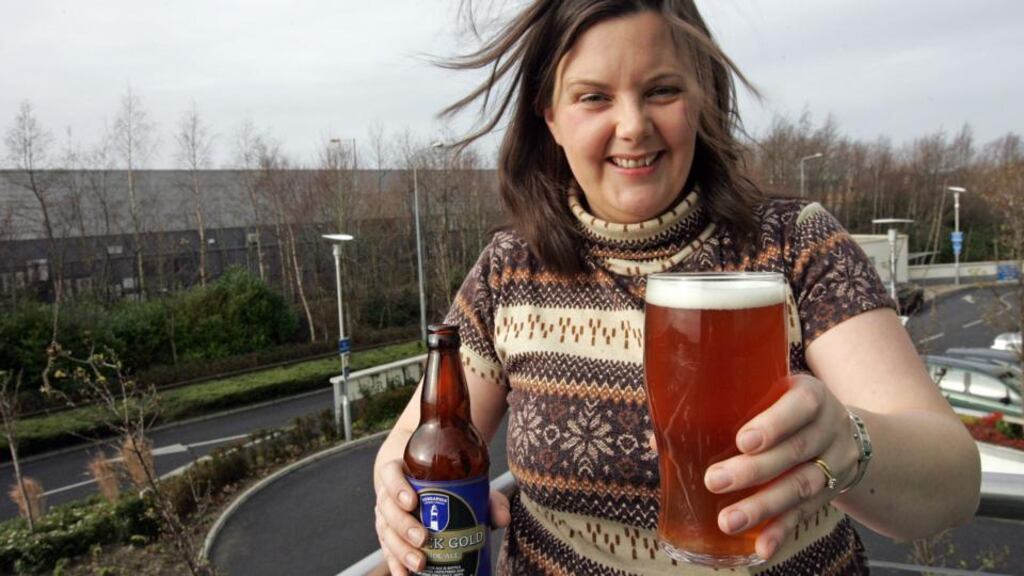 Claire Dalton of the Dungarvan Brewing Company, one of many Irish breweries bringing out special seasonal beers. Photograph: Eric Luke