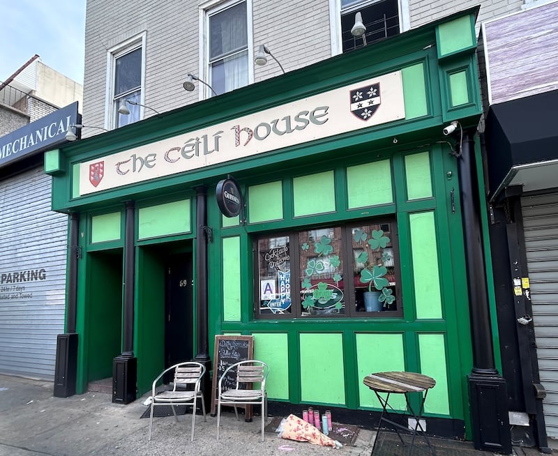 The Céilí House bar in Queens, New York. Photograph: Michael Fitzpatrick