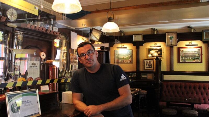 Paul Flannery, proprietor of Flannery’s pub, Shannon Street, Limerick. Photograph: David Raleigh