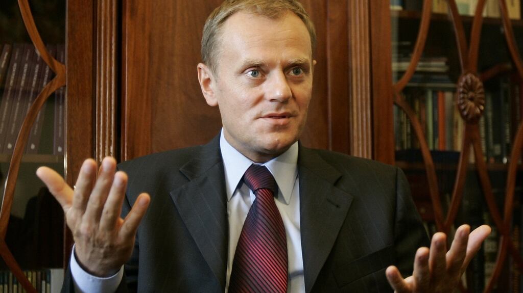 European Council president Donald Tusk is planning to visit Ireland and meet the Taoiseach on September 7th. Photograph: Reuters/Peter Andrews