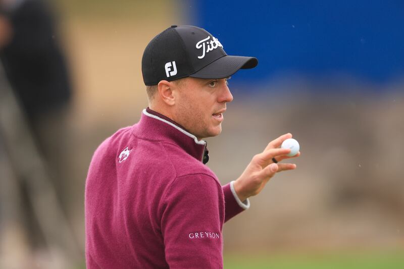 American golfer Justin Thomas. Photograph: Sean M. Haffey/Getty