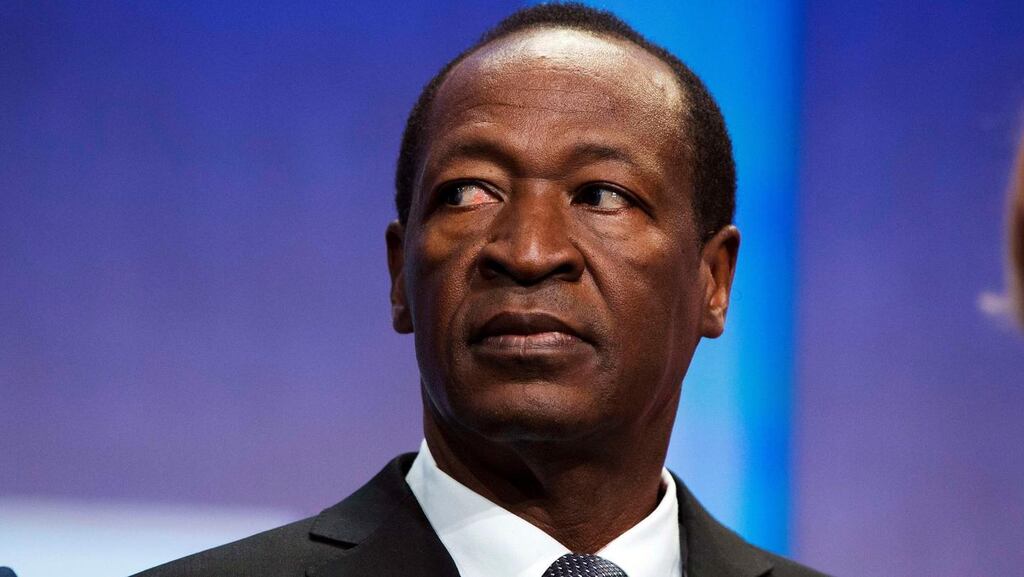 Former Burkina Faso president Blaise Compaore. Photograph: Lucas Jackson/Reuters