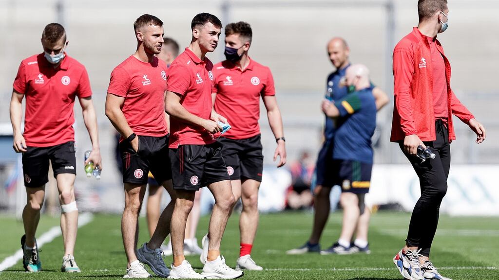 Players released from squads after pre-season or at the end of the leagues are not offered any expenses in the imposed GAA charter, unless their own county board value them enough to do so. Photograph: Laszlo Geczo/Inpho