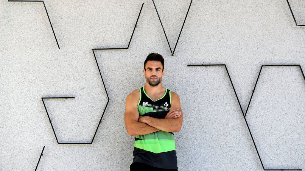 Conor Murray at the Ireland Rugby press conference in Queensland on Tuesday. Ireland play the first of three test matches against Australia on Saturday. Photograph: Dan Sheridan/Inpho