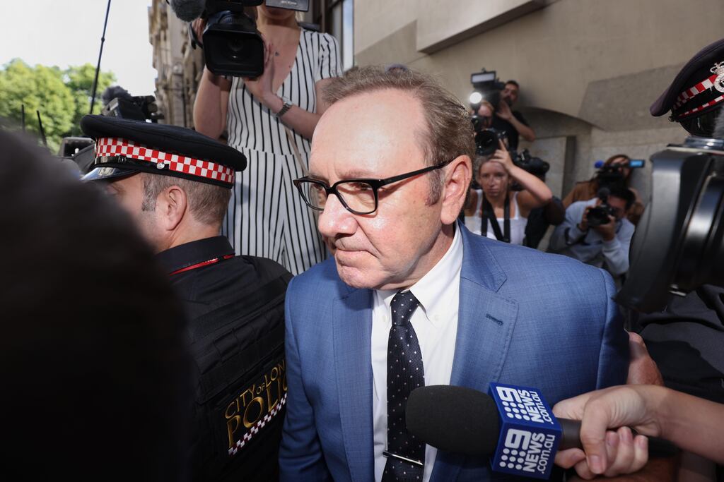 Kevin Spacey's appeal to overturn a $31 million US arbitration award has been denied. Photograph: James Manning/PA
