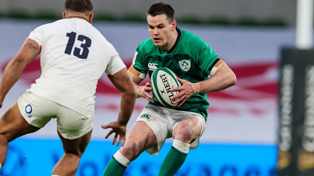 Ireland outhalf Johnny Sexton has missed out on Lions selection for the tour to South Africa. Photograph: Billy Stickland/Inpho