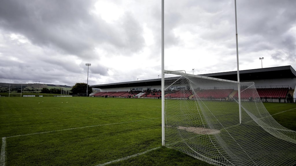 Celtic Park in Owenbeg, Derry. Photograph: Evan Logan/Inpho