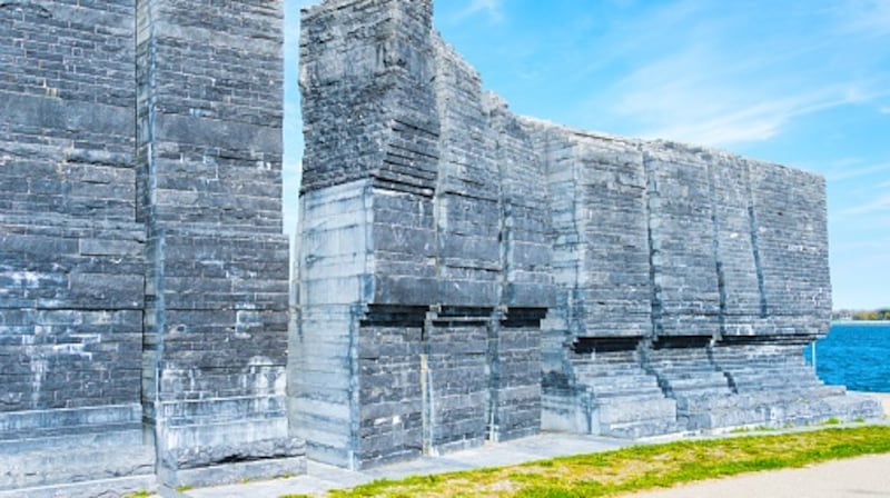 Ireland Park Monument in Downtown Toronto Canada