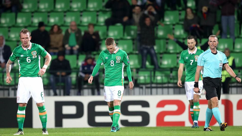 James McCarthy will not feature against Austria on Saturday. Photo: Ryan Byrne/Inpho