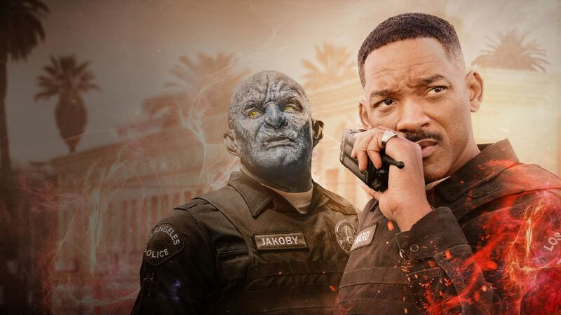 Joel Edgerton and Will Smith in ‘Bright’. Photograph: Netflix