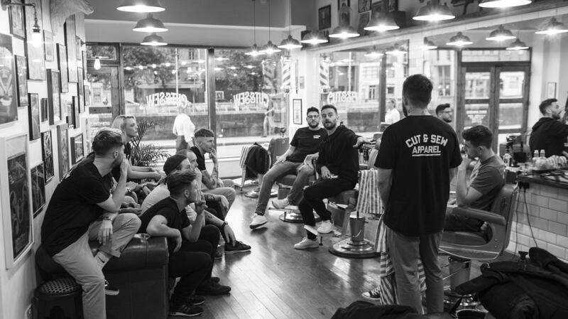 Cut & Sew’s branch on Wellington Quay in Dublin: each branch has a unique decor