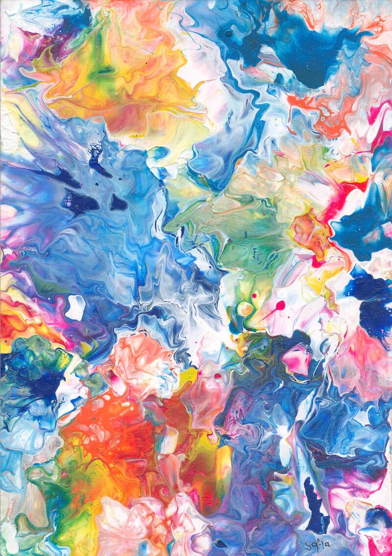 Third prize in category G: This Is Me by Sofia Regan (12), from Blackrock, Co Dublin.