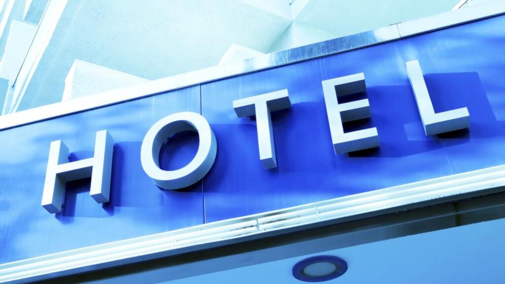 The details of the hotel to be taken over by Dublin City Council have not been released. Photograph: Getty