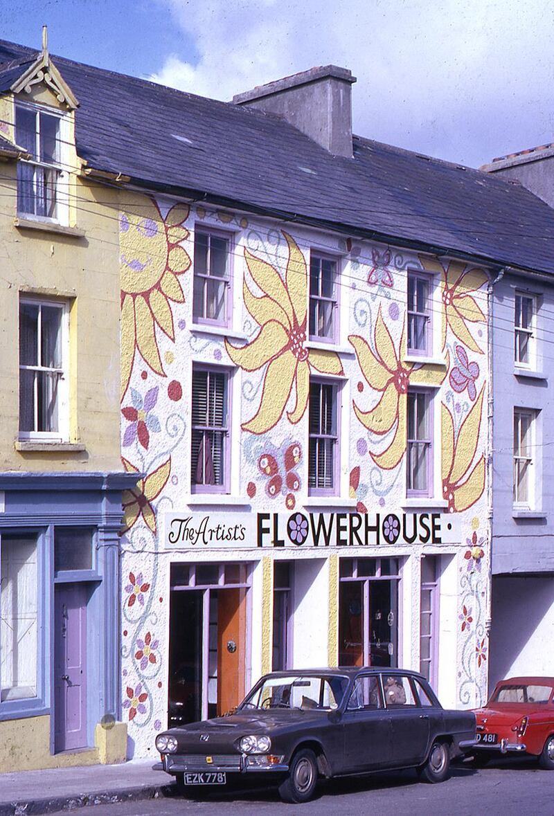 Ballydehob Flower House 1960s studio set up by Christa Reichel and Nora Golden. Photograph: Ballydehob Arts Museum