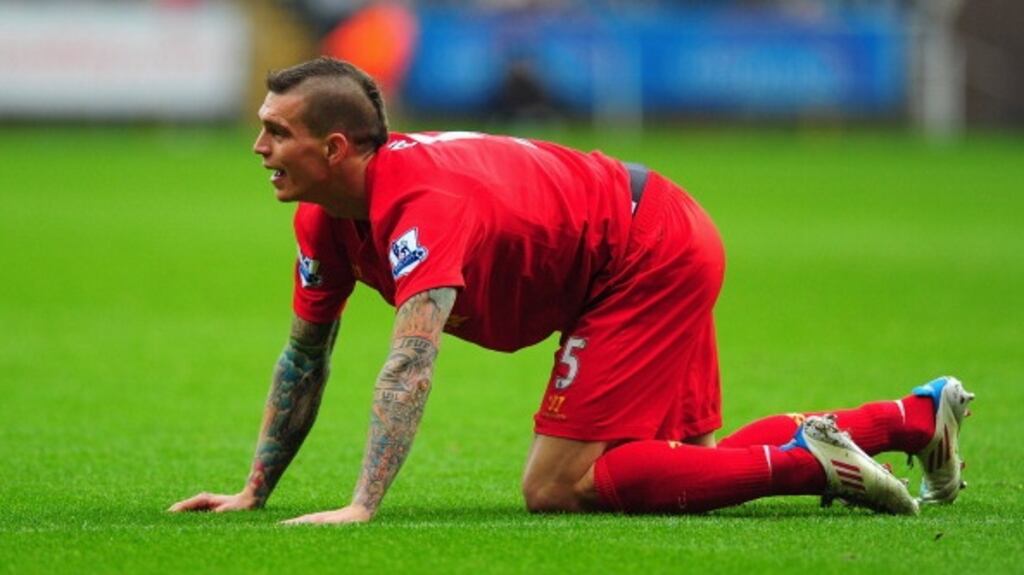 Daniel Agger has said he took too many painkillers throughout his career in order to be able to play. Photograph: Getty