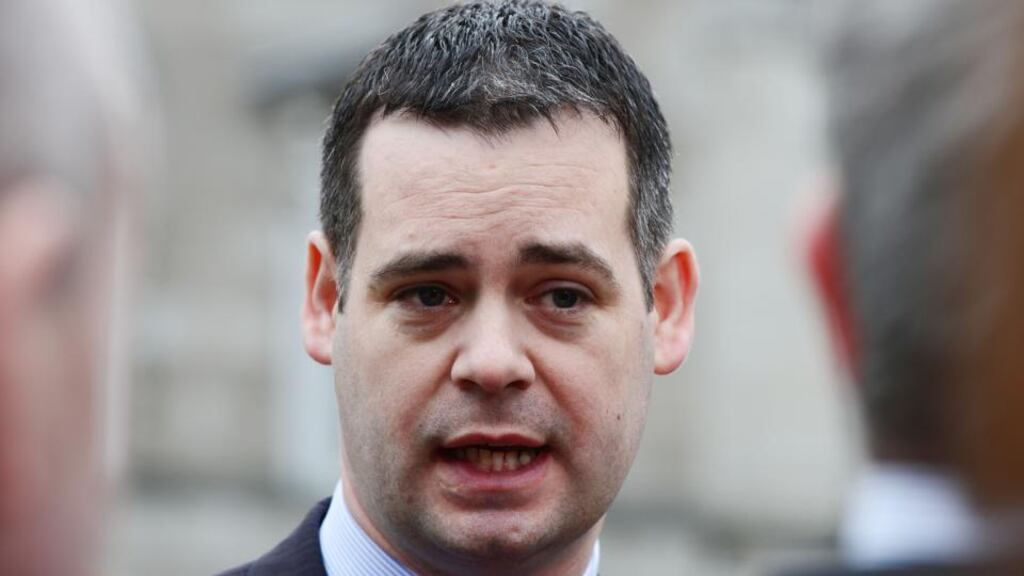 Sinn Féin spokesperson on finance Pearse Doherty: “Members of Fine Gael, Labour and Fianna Fáil . . . seem less concerned about Ireland’s international tax reputation, and more about their relationships with individuals in multinational companies.” Photograph: Alan Betson