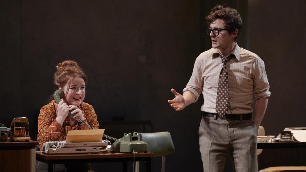 John Doran and Caitríona Ennis in the The Fall of the Second Republic Photograph: Ros Kavanagh