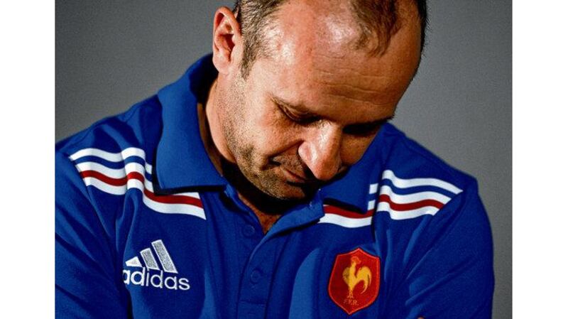 France's coach Philippe Saint-Andre