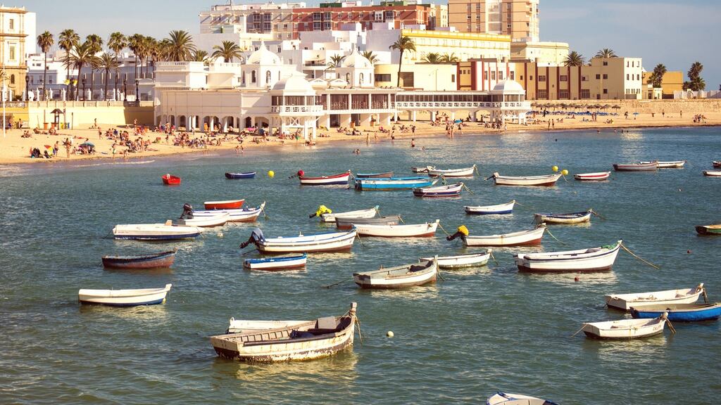 Caleta Beach in Cadiz.