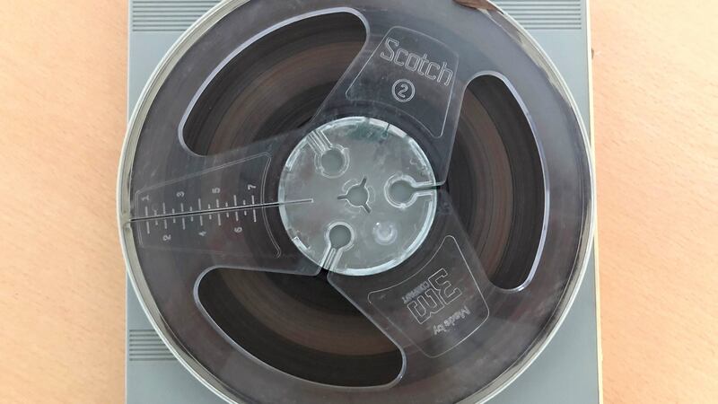 The first ever studio recording of David Bowie from 1963, when he was playing with The Konrads as a 16-year-old. Photograph: Omega Auctions/PA Wire