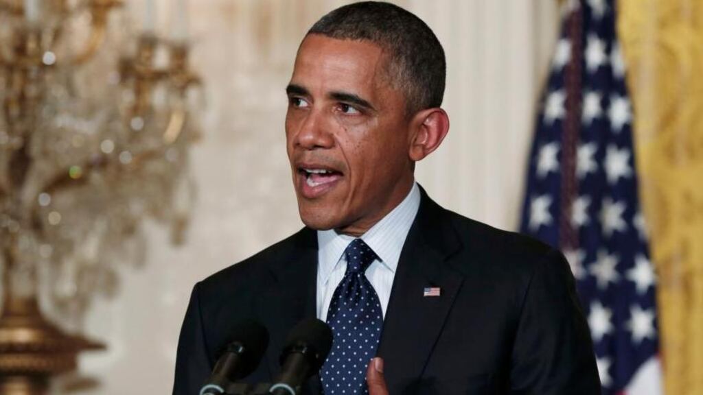 Obama administration overturned International Trade Commission ruling banning the sale of a range of Apple devices. Photograph: Kevin Lamarque/Reuters