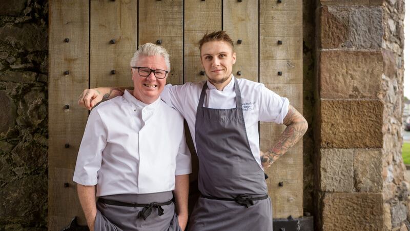 Chefs Paul Flynn and Sam Burfield at The Tannery in Dungarvan, Co Waterford