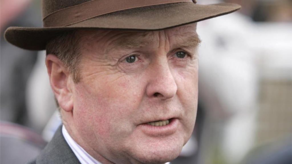 Jonjo O’Neill: can land his second Paddy Power Gold Cup with Johns Spirit on Saturday at Cheltenham: Photograph: The Irish Times