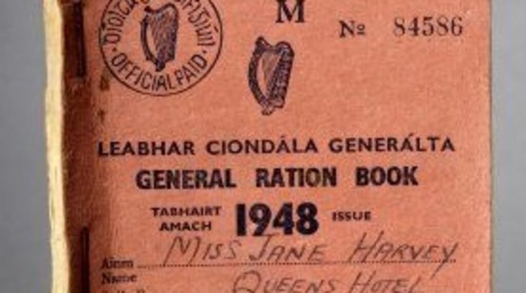 A ration book used in Ireland during the second World War, or the Emergency, as it was known there