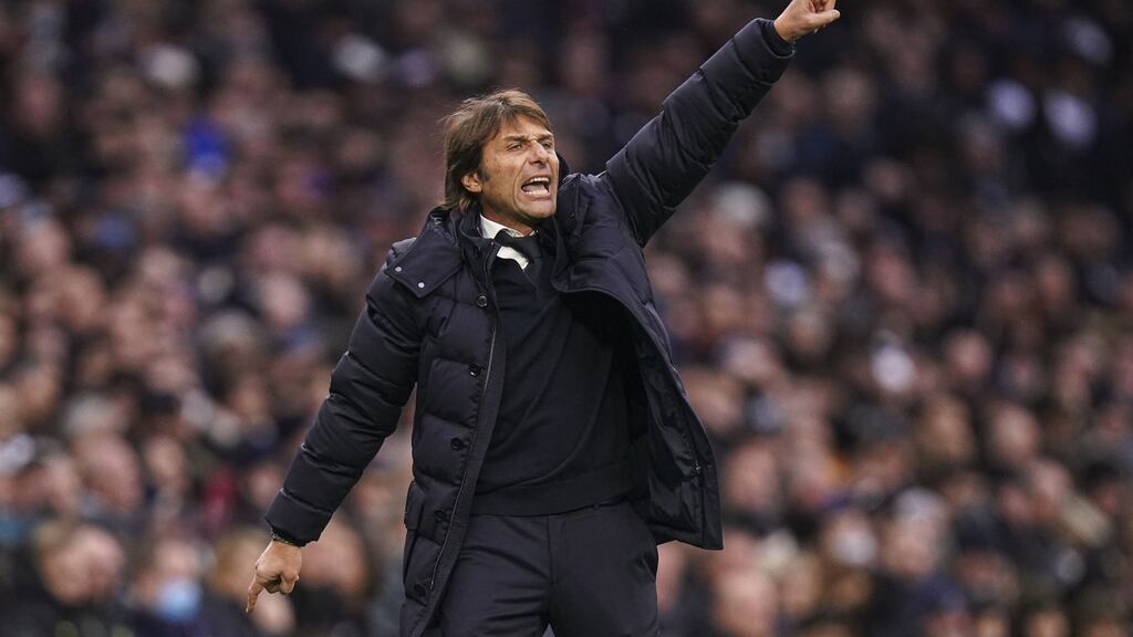 Antonio Conte: ‘When the players are back from Covid, for sure you have to pay great attention,” Conte said. “You can’t give them the same charge of work as other players. They need time to be fit.’ Photograph: Adam Davy/PA Wire.