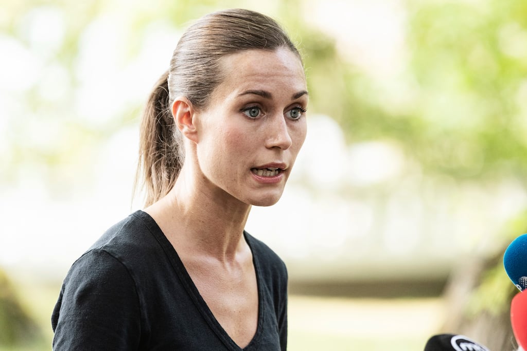 Further to her efforts to behave like a normal young woman with friends, Sanna Marin has had to issue a second apology this week. Photograph: Roni Rekomaa/Lehtikuva via AP