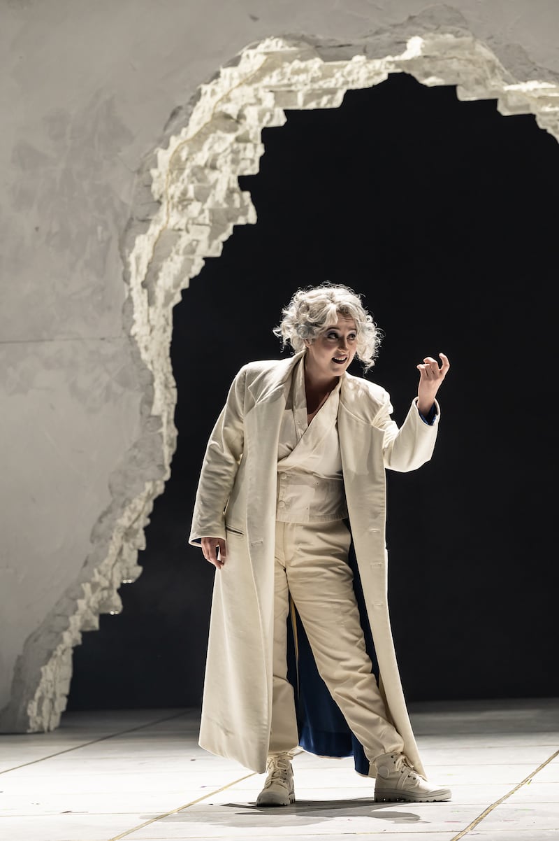 Jade Phoenix as Ariele in La Tempesta. Photograph: Clive Barda/ArenaPAL