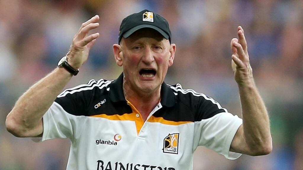 Ideally Brian Cody would simply apologise to Barry Kelly, let the matter go and spend the winter enjoying his unique achievement but what are the chances of that? Photo: James Crombie/Inpho