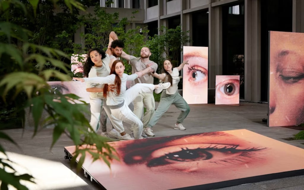 'Kindred' by Liz Roche and Lightscape, commissioned by Dublin Dance Festival and the ESB Brighter Future Arts Fund in partnership with Business to Arts. Photo Mark Stedman