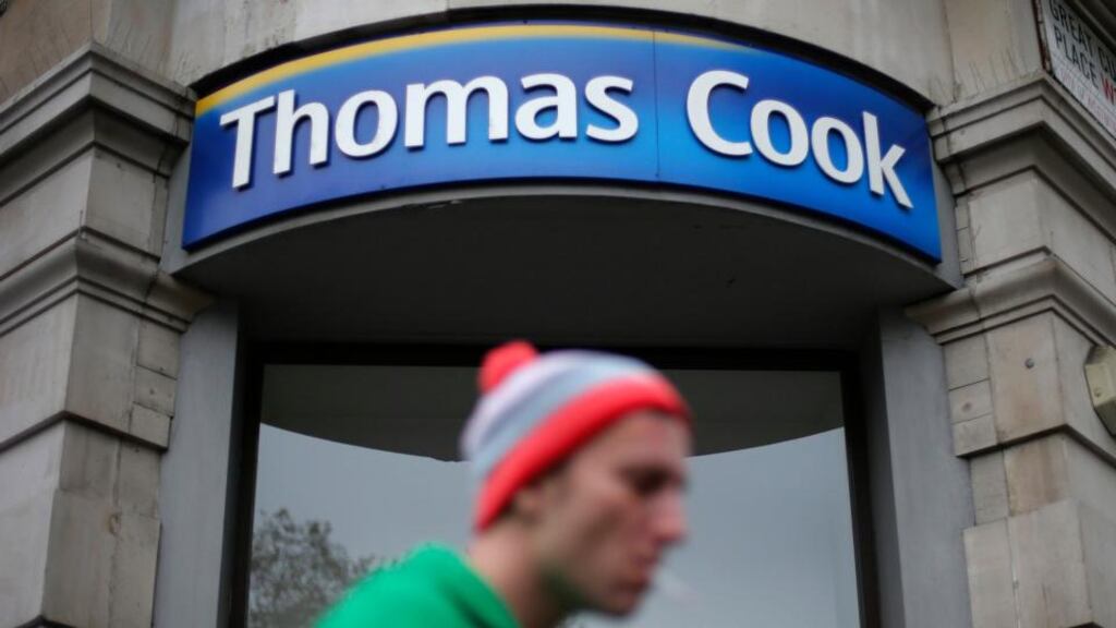 British holiday company Thomas Cook says chief executive Harriet Green had been replaced by its chief operating officer, the abrupt departure of a woman credited with reviving the business sending its shares tumbling. Photograph: Suzanne Plunkett/Reuters