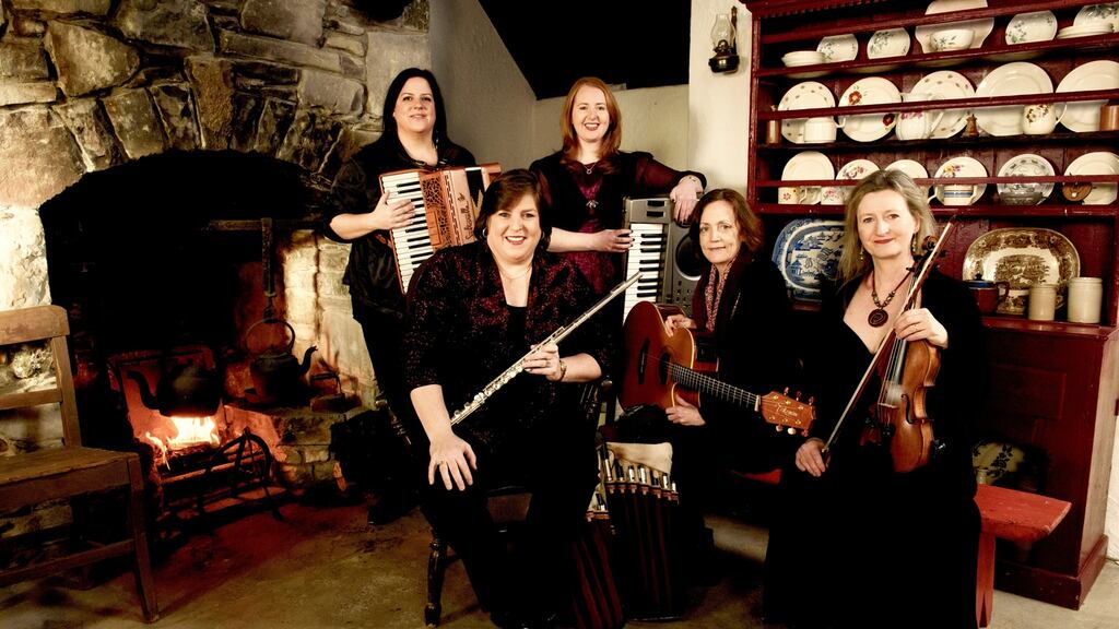 Cherish the Ladies play at the TradFest Gala on Saturday 25th