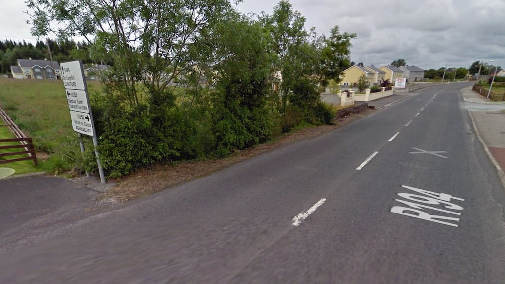 Ballinalee Co Longford. A man in his 80s has died after a fire in a house in the area. Photograph: Google Maps